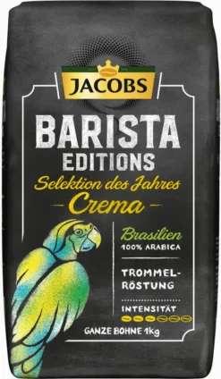 JACOBS Kaffeebohnen Barista Editions Crema Do Brasil 4 X 1 Kg Geröstete Bohnen 24 JACOBS Kaffeebohnen Barista Editions Crema Do Brasil 4 X 1 Kg Geröstete Bohnen -Bon Cafe Store ab4355294256a132f14c9c593a4d4a1a 1