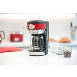 Russell Hobbs 21700-56 Retro Ribbon Red Kaffeemaschine -Bon Cafe Store abe73847c79e52926568ce6f9580acd5