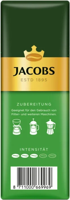 JACOBS Filterkaffee Auslese Klassisch 6 X 500g Kaffee Gemahlen Pulverkaffee + 1 Becher + 1 Dose 15 JACOBS Filterkaffee Auslese Klassisch 6 X 500g Kaffee Gemahlen Pulverkaffee + 1 Becher + 1 Dose -Bon Cafe Store ac23ab096f0fe2009834d5bedde55550 1