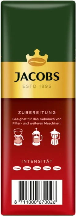 JACOBS Filterkaffee Meisterröstung 6 X 500 G Röstkaffee Gemahlen Pulverkaffee + 1 Becher + 1 Dose 16 JACOBS Filterkaffee Meisterröstung 6 X 500 G Röstkaffee Gemahlen Pulverkaffee + 1 Becher + 1 Dose -Bon Cafe Store ac5d14d220d2a2155a4589dfbeca8ed2