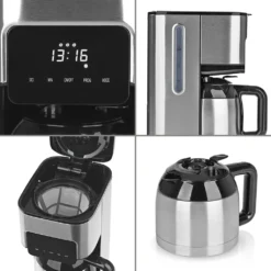 Kaffeemaschine Thermoskanne Filterkaffeemaschine 8 Tassen Timer Touch Display 23 Kaffeemaschine Thermoskanne Filterkaffeemaschine 8 Tassen Timer Touch Display -Bon Cafe Store ac5eb64a75cc6b2a066fac6870476390
