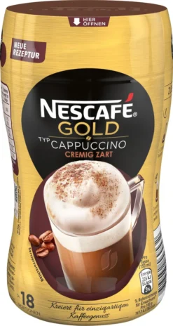 Nescafé® Nescafé Gold Typ Cappuccino Cremig Zart | 250g 20 Nescafé® Nescafé Gold Typ Cappuccino Cremig Zart | 250g -Bon Cafe Store aeae96d8a9071707e78f0e42d100ccce