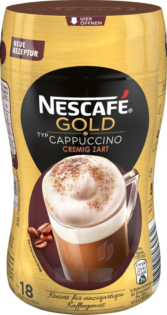 Nescafé® Nescafé Gold Typ Cappuccino Cremig Zart | 250g 8 Nescafé® Nescafé Gold Typ Cappuccino Cremig Zart | 250g – Bild 6