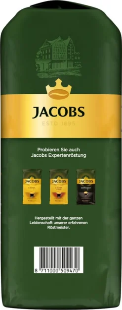 JACOBS Kaffeebohnen Krönung Crema 3 Kg Ganze Geröstete Bohnen + 1 Jacobs Barista Becher + 1 Dose -Bon Cafe Store b12ed046cf62c4f844e6938a54f274d5