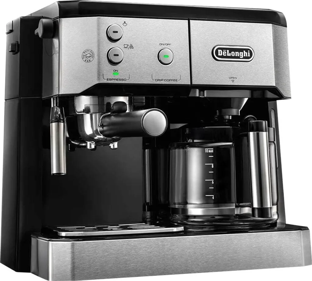 De'Longhi DeLonghi BCO421.S Kombi-Kaffeemaschine, Farbe: Schwarz 3 De'Longhi DeLonghi BCO421.S Kombi-Kaffeemaschine, Farbe: Schwarz