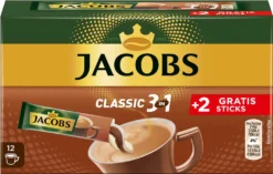 JACOBS Löskaffee 3in1 Classic Löslicher Kaffee 12 X 10+2 Sticks Instantkaffee 10 JACOBS Löskaffee 3in1 Classic Löslicher Kaffee 12 X 10+2 Sticks Instantkaffee -Bon Cafe Store b3f7a1034889cbb2f92e5f63677387c8