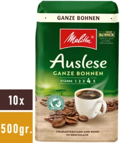 MELITTA Auslese Ganze Bohnen Für Filterkaffee 10x500 G Kräftig Mit Rundem Aroma 9 MELITTA Auslese Ganze Bohnen Für Filterkaffee 10x500 G Kräftig Mit Rundem Aroma -Bon Cafe Store b4c8c397de700e68299901e1c4be902d 1