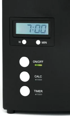 Melitta Typ 100801 Optima Timer, Schwarz-Stahl -Bon Cafe Store b5cc6b89ab0c459fe00f734a1d6c131e