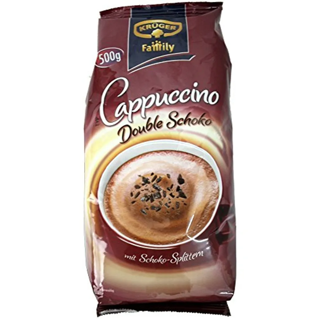 Krüger Family Cappuccino Double Schoko | 500-g-Beutel 4 Krüger Family Cappuccino Double Schoko | 500-g-Beutel – Bild 2
