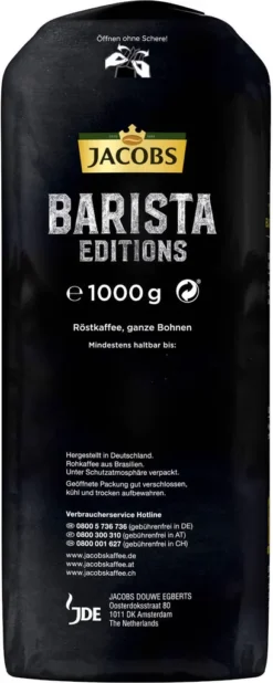 JACOBS Kaffeebohnen Barista Editions Crema Do Brasil 4 X 1 Kg Geröstete Bohnen 22 JACOBS Kaffeebohnen Barista Editions Crema Do Brasil 4 X 1 Kg Geröstete Bohnen -Bon Cafe Store b6e9d793dc2153a7bf8c9f0e410d04c4