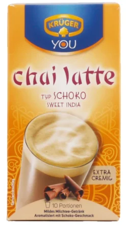 Krüger You Chai Latte Typ Schoko Sweet India Extra Cremig | 10 Portionen -Bon Cafe Store b7dc42d84752a7661c203ba2a3bb5bda