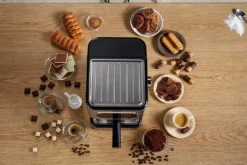 Gorenje ESCM 15 DBK Espressomaschine Mit Siebträger/Professioneller Milchaufschäumer Für Cremigen Capuccino/TouchControl/TemperatureControl/EasyClean/1,5 L Wassertank/1100 W/30 Cm/15 Bar/Edelstahl -Bon Cafe Store b8406ba99ceb67063d4c01fc164591e9