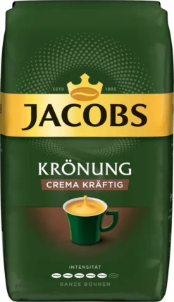 JACOBS Kaffeebohnen Krönung Crema Kräftig 2 X 1kg Ganze Kaffee Bohnen Geröstet -Bon Cafe Store b901892cf4b3de3619e6092671203bab 2