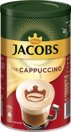 JACOBS Typ Cappuccino 6 X 400 G Dosen Feine Cremigkeit - Viel Schaum 14 JACOBS Typ Cappuccino 6 X 400 G Dosen Feine Cremigkeit - Viel Schaum -Bon Cafe Store ba86bd638735409fe2e8540272b42b09