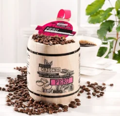 Minges Kaffee Peru Hochland Arabica Im Holzfass, Ganze Bohne -Bon Cafe Store bc4527fd0c1306b478532912f276f8ec