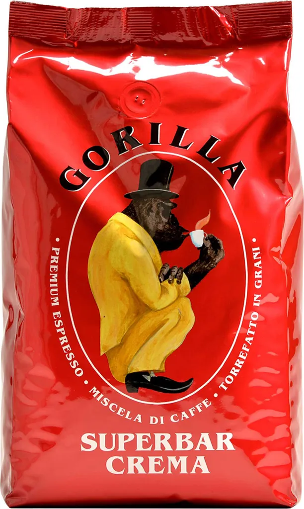 GORILLA Superbar Crema Kaffeebohnen 1 Kg 4 GORILLA Superbar Crema Kaffeebohnen 1 Kg – Bild 2