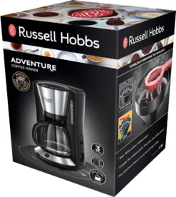 Russell Hobbs Kaffeemaschine Adventure Silbern 1100 W 1,25 L -Bon Cafe Store c042f91949d39298f6e56aa0391e8663