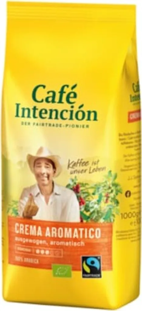 Café Intención Ecológico Caffè Crema | Fairtrade | Ganze Bohne | 1000g 11 Café Intención Ecológico Caffè Crema | Fairtrade | Ganze Bohne | 1000g – Bild 9