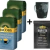 JACOBS Kaffeebohnen Expertenröstung Crema Mild Röstung Des Jahres 3 Kg Ganze Geröstete Bohnen + 1 Jacobs Barista Becher+ 1 Dose -Bon Cafe Store c4754cb42de6dc25fba0fcd2e6e66b63