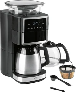 Kaffeemaschine Filterkaffeemaschine Edelstahl Thermoskanne Timer Mit Mahlwerk -Bon Cafe Store c5a1cf2cec3fb89c313b479e55831541