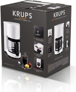 KRUPS Kaffeemaschine F 183.0110 600 W Weiß 13 KRUPS Kaffeemaschine F 183.0110 600 W Weiß -Bon Cafe Store c64aa5ca9fe831207501adbf6c1fa403
