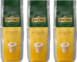 JACOBS Professional Löskaffee Typ Cappuccino Vanilla 3 X 1 Kg Löslicher Kaffee