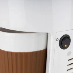KORONA Kaffee To Go Kaffeemaschine Braun/Weiß Mit Becher -Bon Cafe Store caafc738ccfd4ebc287124cf08f47d28