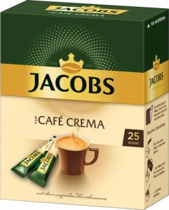 JACOBS Typ Cafe Crema Löslicher Kaffee 12 X 25 Sticks -Bon Cafe Store cd5a396d7b637433245fd5e8d953b8b4