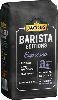 JACOBS Kaffeebohnen Barista Editions Espresso 2x1kg Ganze Bohne + Aluminium Dose Im Barista Design 16 JACOBS Kaffeebohnen Barista Editions Espresso 2x1kg Ganze Bohne + Aluminium Dose Im Barista Design -Bon Cafe Store ce6f2bad24da4991d10a1ee0629b7779