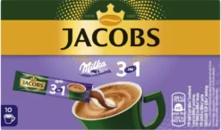 JACOBS Löskaffee 3in1 Milka®* 12x10 Sticks Löslicher Instantkaffee 120 Getränke -Bon Cafe Store d26c3d38973cdc454b25f08f0d4190f2