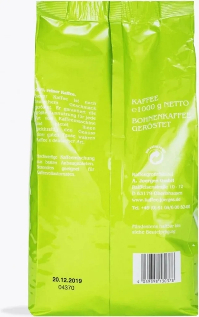 Joerges Gorilla Kaffeehaus Kaffeebohnen 1kg 6 Joerges Gorilla Kaffeehaus Kaffeebohnen 1kg – Bild 4