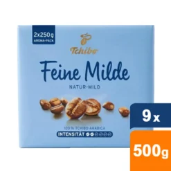 Tchibo - Feine Milde Gemahlener Kaffee - 9x 500g (2x 250g)