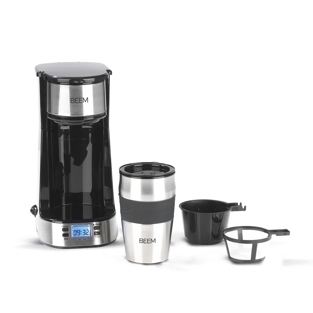 BEEM THERMO 2 GO Single-Filterkaffeemaschine - Thermo | Inkl. Thermobecher BEEM Single-Filterkaffeemaschine Inkl. Thermobecher Timer ToGo 750W 4 BEEM THERMO 2 GO Single-Filterkaffeemaschine - Thermo | Inkl. Thermobecher BEEM Single-Filterkaffeemaschine Inkl. Thermobecher Timer ToGo 750W – Bild 2