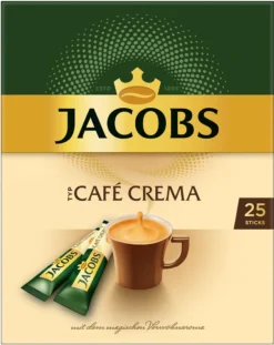 JACOBS Typ Cafe Crema Löslicher Kaffee 12 X 25 Sticks -Bon Cafe Store d825d4bd1c168888920794dcd6680ab9