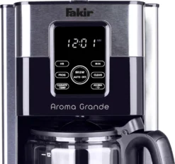 FAKIR Kaffeemaschine Aroma Grande LED Display 1,8 Liter Dauerfilter Timer Warmhaltefunktion 17 FAKIR Kaffeemaschine Aroma Grande LED Display 1,8 Liter Dauerfilter Timer Warmhaltefunktion -Bon Cafe Store da49aec39faa881e546e12cbe5c3e451