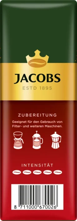 Jacobs Filterkaffee Meister Röstung | Gemahlen | 500g -Bon Cafe Store db1b1fc03e7e339915906d55e72121ba