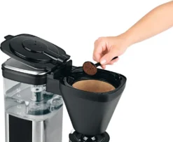 BEEM DIRECT-BREW Filterkaffeemaschine - Glas Kaffeemaschine Filter Kaffeemaschine 10 Tassen Timer Kaffeeautomat Display -Bon Cafe Store dd383e19bf15ddf8fd3a499168aab16e