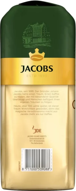 JACOBS Kaffeebohnen Expertenröstung Crema Gold 3 Kg Geröstete Bohnen+ 1 Jacobs Barista Becher+ 1 Dose 17 JACOBS Kaffeebohnen Expertenröstung Crema Gold 3 Kg Geröstete Bohnen+ 1 Jacobs Barista Becher+ 1 Dose -Bon Cafe Store de62b81c1b833ee3c2c8a6b8785eb7e3