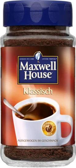 MAXWELL HOUSE Klassisch 6 X 200 G Gläser Löslicher Kaffee Instantkaffee -Bon Cafe Store e0ab209590e46b4c664bfd3e75f26d9a