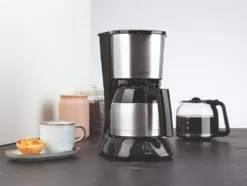 Kaffeemaschine Filter Kaffeemaschine 10 Tassen Thermoskanne Edelstahl Glaskanne -Bon Cafe Store e2e1c16ea18f5fb36fabb6fc9ead0626