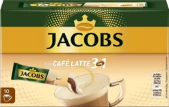 Jacobs 3in1 Sticks Café Latte | Löslicher Kaffee | 10 Portionen 19 Jacobs 3in1 Sticks Café Latte | Löslicher Kaffee | 10 Portionen -Bon Cafe Store e5b8e841682cb91a8b64435107cc2af5