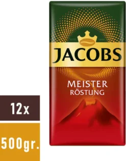 JACOBS Meisterröstung Filterkaffee 12 X 500 G Kaffee Gemahlen 13 JACOBS Meisterröstung Filterkaffee 12 X 500 G Kaffee Gemahlen -Bon Cafe Store e7431fb5a20ecfc780142c35dd5952de