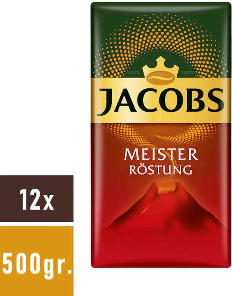 JACOBS Meisterröstung Filterkaffee 12 X 500 G Kaffee Gemahlen 8 JACOBS Meisterröstung Filterkaffee 12 X 500 G Kaffee Gemahlen – Bild 6