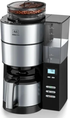 Melitta Aroma Fresh Therm - Kaffeemaschine - Edelstahl/schwarz -Bon Cafe Store ea957489d03d66ce34fb6f6c2c49cb68