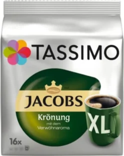 Tassimo Jacobs Krönung XL | 16 T Discs, Kaffeekapseln -Bon Cafe Store ed80b40adbc481ac0ab9f04cd025bade