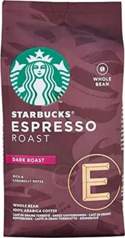 Nestlé® Starbucks Espresso Roast,Dark Roast,Karamellnote, Ganze Bohne, 200g -Bon Cafe Store ee0540061fb2e505b744a0c44f8c23f0
