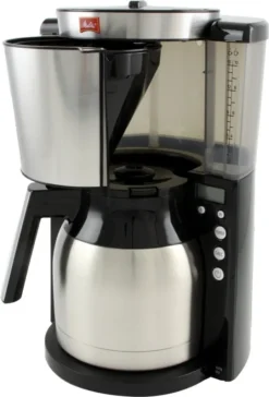Melitta 1011-16 Look IV Therm Timer Schw/edelst. -Bon Cafe Store f0288b7174740b27267d75f631ba5972