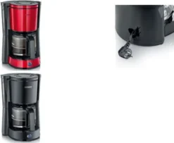 SEVERIN Kaffeemaschine KA 4817 TYPE 1.000 W Rot / Schwarz 29 SEVERIN Kaffeemaschine KA 4817 TYPE 1.000 W Rot / Schwarz -Bon Cafe Store f38823b6bcaf29a633d5452564e723b5