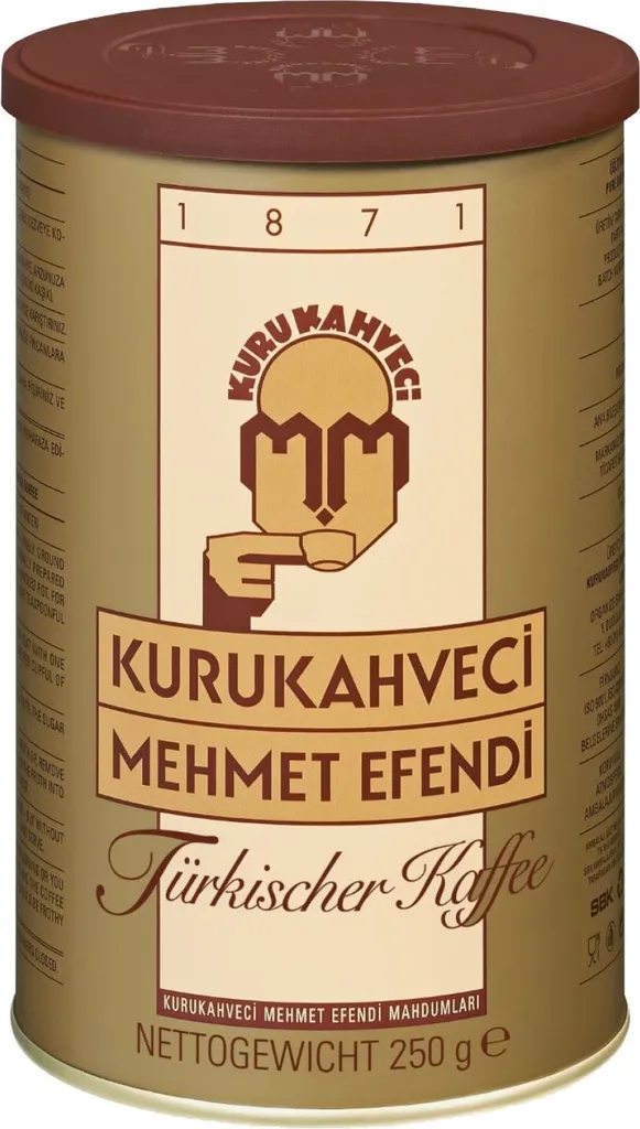 Türkischer Kaffee Kurukahveci Mehmet Efendi Türk Kahvesi Fein Gemahlen 250g 3 Türkischer Kaffee Kurukahveci Mehmet Efendi Türk Kahvesi Fein Gemahlen 250g