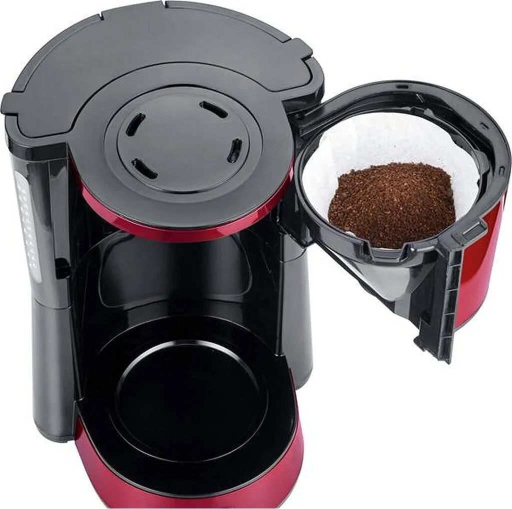 SEVERIN Kaffeemaschine KA 4817 TYPE 1.000 W Rot / Schwarz 8 SEVERIN Kaffeemaschine KA 4817 TYPE 1.000 W Rot / Schwarz – Bild 6